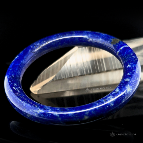 54mm Lapis Lazuli Bangle Round Bracelet