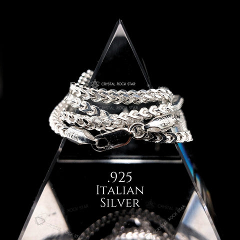 Franco Sterling Silver Chain 20" Unisex