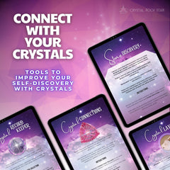 Milestones Crystal Collector Record Keeper - Sapphire