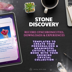 Milestones Crystal Collector Record Keeper - Sapphire