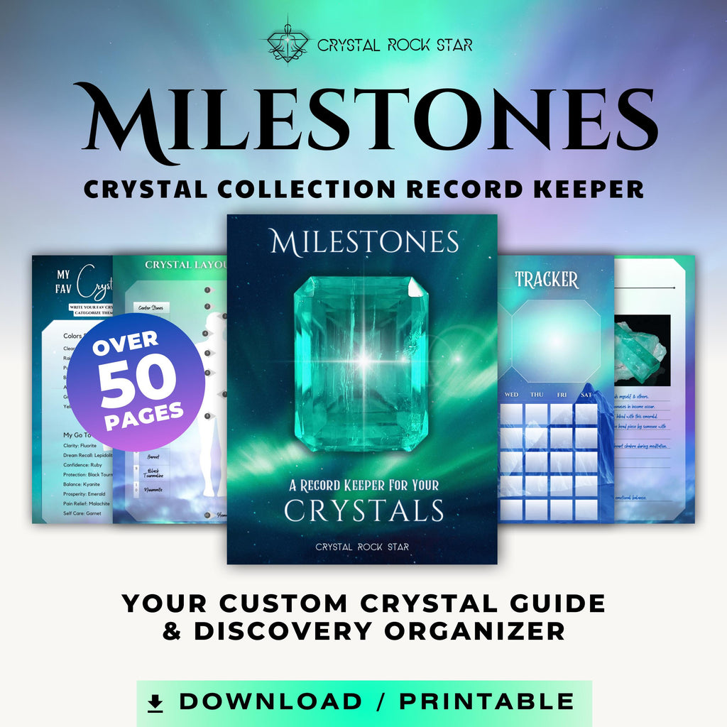 Milestones Crystal Collector Record Keeper - Emerald
