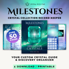 Milestones Crystal Collector Record Keeper - Emerald