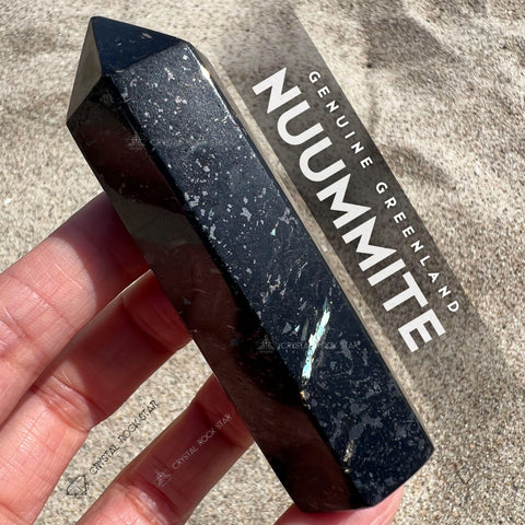 Greenland Nuummite Point Tower Wand