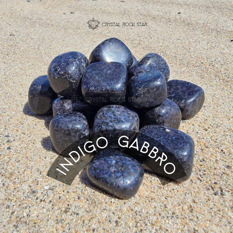 Indigo Gabbro Chunky Polished Cube