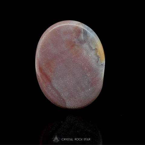 Ocean Jasper Lavender Purple Palm Stone