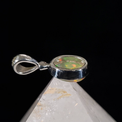 Ethiopian Rainbow Opal Pendant