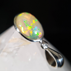 Ethiopian Rainbow Opal Pendant