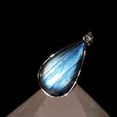 Labradorite Crystal Pendant
