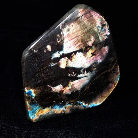 Pink Labradorite Large Rainbow Crystal
