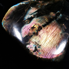 Pink Labradorite Large Rainbow Crystal