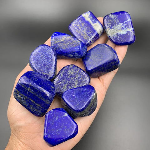 Lapis Lazuli Tumbled Stone for Intuition