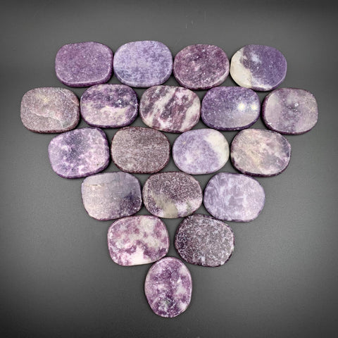 Lepidolite Palm Stone for Dream Recall