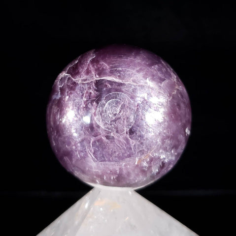 Gem Lepidolite Large 2" Sphere