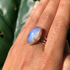 Moonstone Surfboard Ring Size 10 - Sold Out