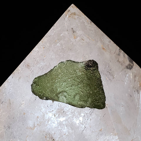 Genuine Moldavite - Ox Taurus Cow Shape
