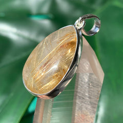 Golden Rutilated Quartz Pendant
