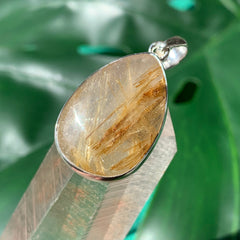 Golden Rutilated Quartz Pendant