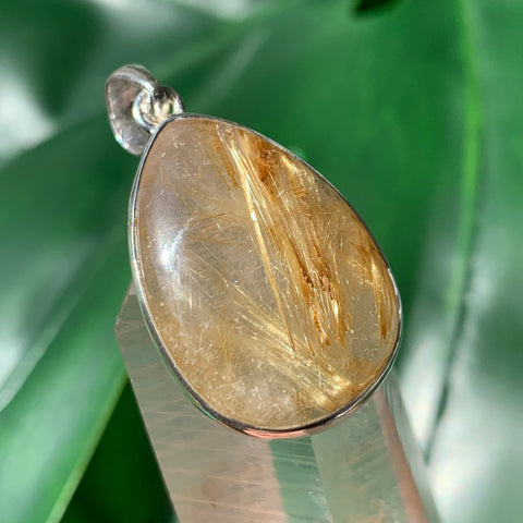 Golden Rutilated Quartz Pendant