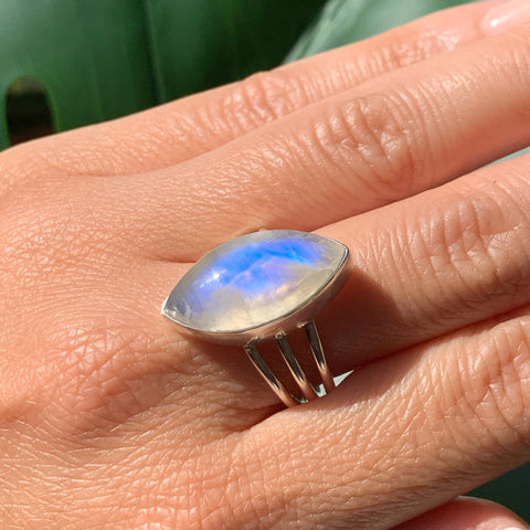 Moonstone Surfboard Ring Size 10 - Sold Out