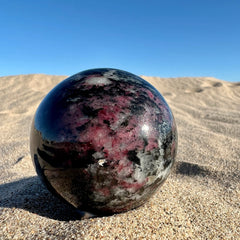 Eudialyte Pink Garnet Sphere 2.4" / 60mm