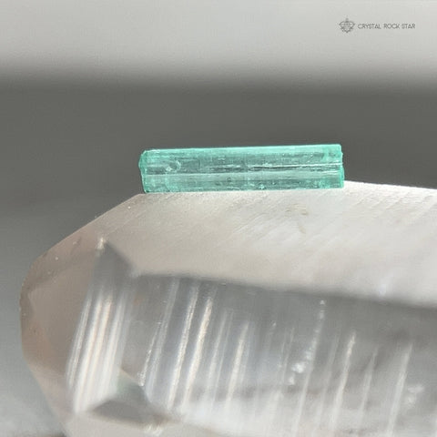 Colombian Emerald Raw Natural Crystal 13mm 1.5cts