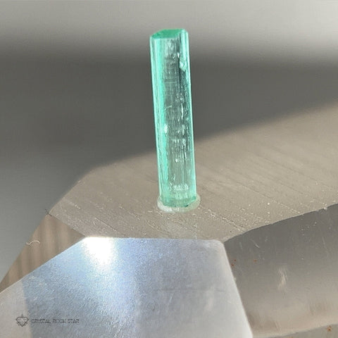 Colombian Emerald Raw Natural Crystal 13mm 1.5cts