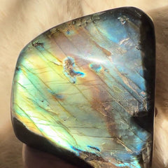 Rainbow Labradorite Large Decor Crystal 4.2"