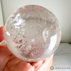 Clear Quartz 3" Sphere Crystal Ball