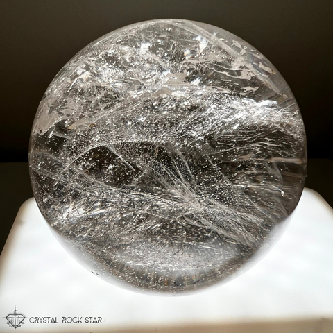 Clear Quartz 3" Sphere Crystal Ball