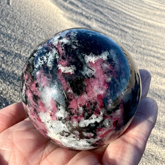 Eudialyte Sphere Rare Crystal Ball 2.4" / 60mm