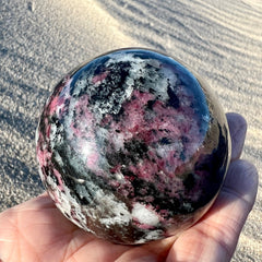 Eudialyte Sphere Rare Crystal Ball 2.4" / 60mm