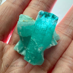 Colombian Emerald Natural Crystal Cluster
