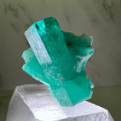 Colombian Emerald Natural Crystal Cluster