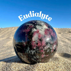 Eudialyte Sphere Rare Crystal Ball 2.4" / 60mm