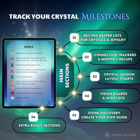 Milestones Crystal Collector Record Keeper - Emerald