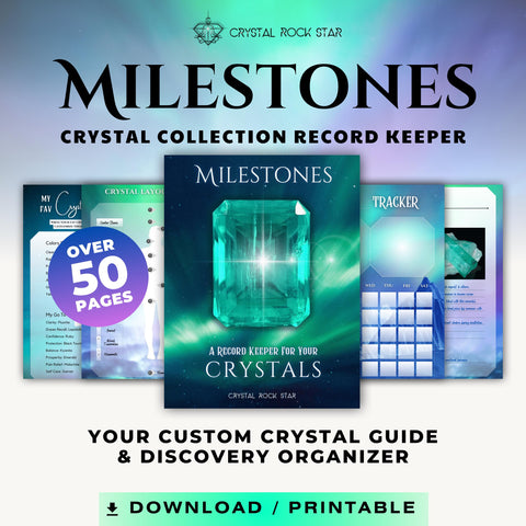 Milestones Crystal Collector Record Keeper - Emerald
