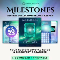 Milestones Crystal Collector Record Keeper - Emerald