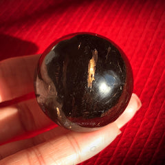 Authentic Nuummite Gold Flash Sphere