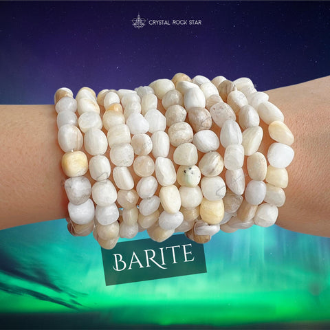 Barite Nugget Radiation Protection Bracelet