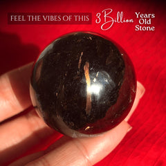 Authentic Nuummite Gold Flash Sphere