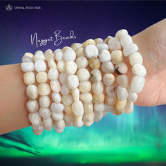 Barite Nugget Radiation Protection Bracelet