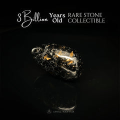 Rare Nuummite 3 Billion Years Old Stone