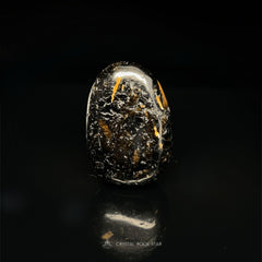 Rare Nuummite 3 Billion Years Old Stone