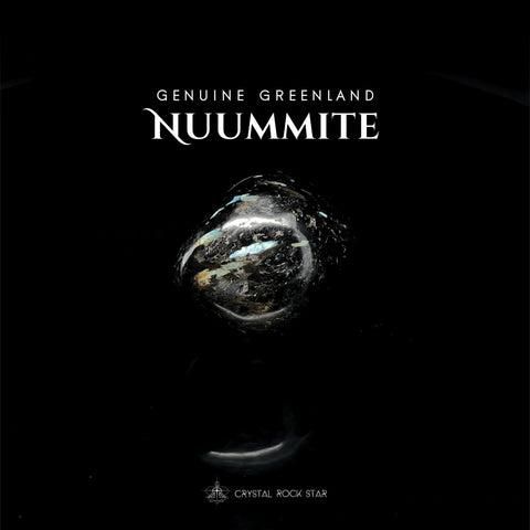 Blue Flash Greenland Nuummite Tumbled Stone