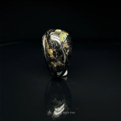 Flashy Nuummite Tumble Stone 3 Billion Years Old