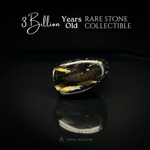 Greenland Nuummite Flashy Collector Protection Stone