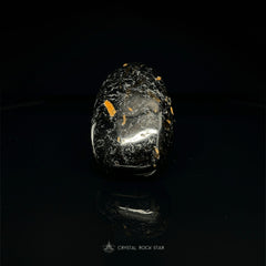 Rare Nuummite 3 Billion Years Old Stone
