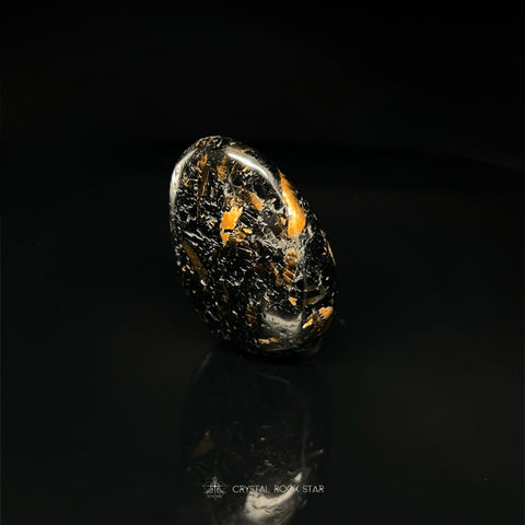 Rare Nuummite 3 Billion Years Old Stone