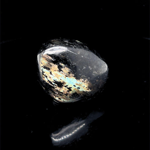 Premium Flash Nuummite Tumbled Stone