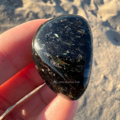 Greenland Nuummite Tumbled Stone